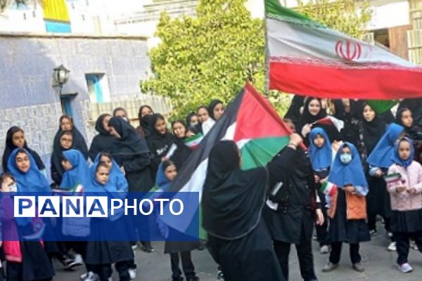 برپایی جشن وعده صادق۲ در مدارس رودهن 