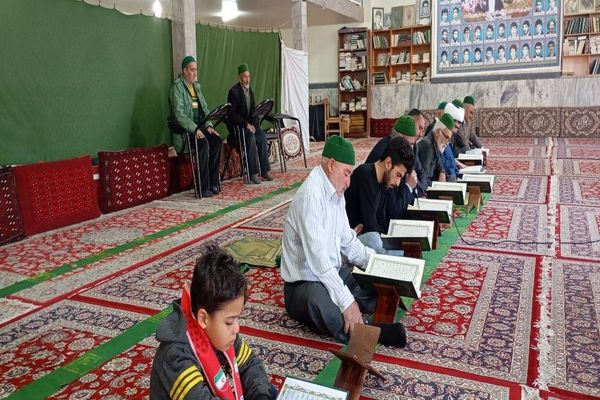 گذری بر اولین روز اعتکاف دانش آموزی سه روز در بهشت، شهر بار نیشابور