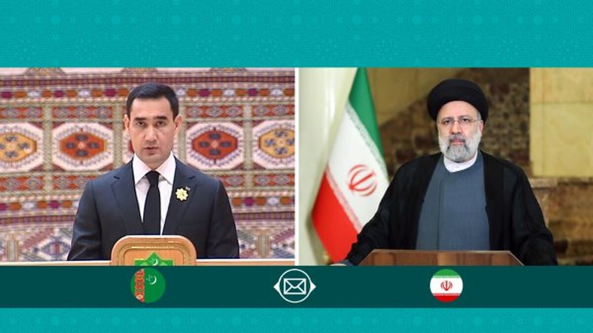 پیام تبریک رئیس‌جمهوری ترکمنستان به آیت‌الله رئیسی به مناسبت عید فطر