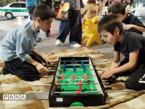 مشق عشق و آگاهی در موکب کودک فرهنگیان