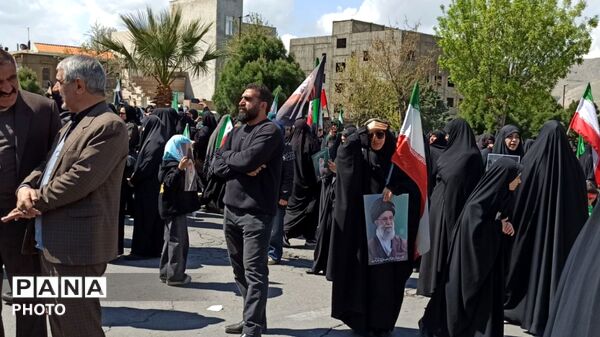 مراسم اربعین رهبر انقلاب  در خرم آباد