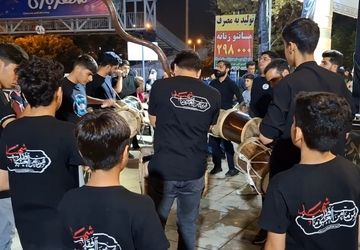  مراسم عزاداری امام حسن مجتبی (ع) و پیامبر(ص)در موکب اهل بیت(ع) در شیراز