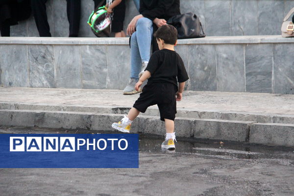 حضور نسل سوم حسینی در تاسوعا