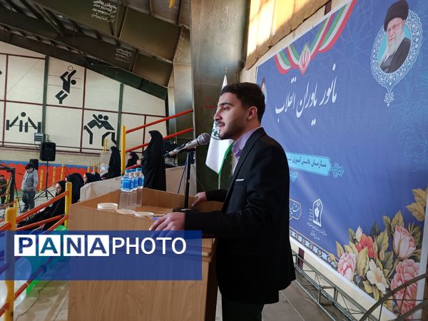 تجدید عهد پیشتازان شهرستان قدس با آرمان‌های انقلاب اسلامی و مقاومت