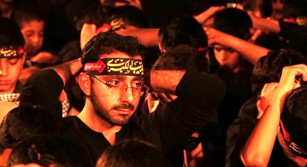 مراسم عزاداری شهادت حضرت زینب (س)  مسجد امام جعفر صادق (ع) یزد