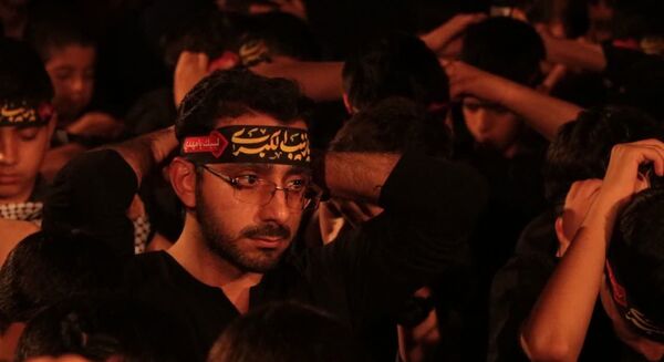 مراسم عزاداری شهادت حضرت زینب (س)  مسجد امام جعفر صادق (ع) یزد