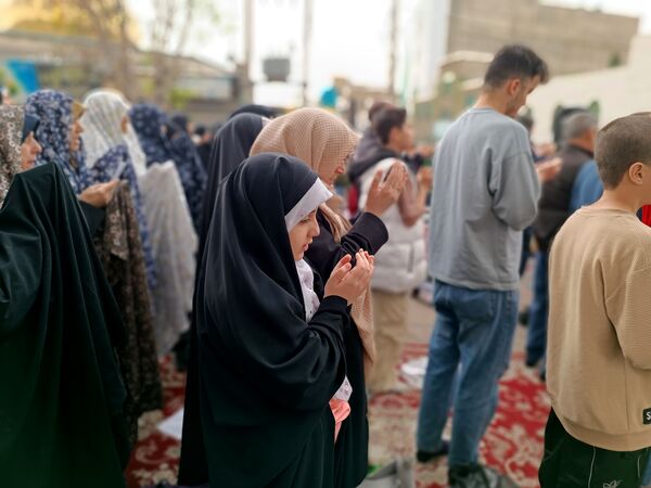 نماز عید فطر در مصلی شهرستان قدس