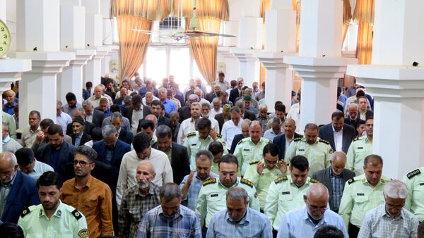 نماز جمعه در شهرستان خلیل آباد 
