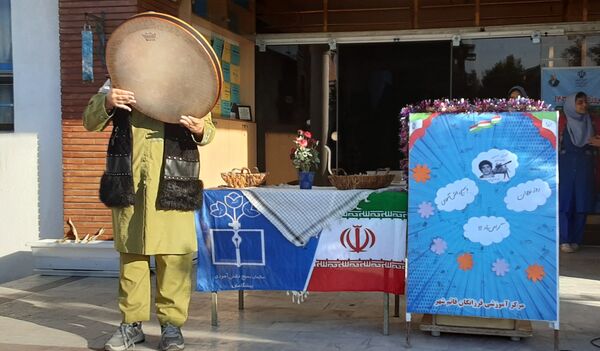 هفته بسیج دانش‌آموزی در دبیرستان فرزانگان قائمشهر