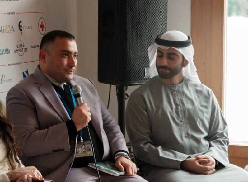 حضور کارآفرین ایرانی الاصل در اجلاس داووس