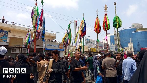 «شیر و کتل» در میناب؛ نوای ارادتی که با عطر شهادت گره خورد