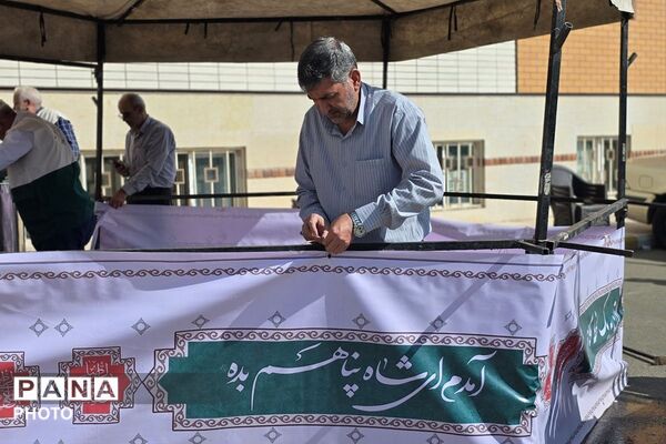 افتتاحیه طرح مصباح‌الهدی در هنرستان کبری زرگران ملارد 
