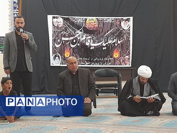 مراسم سوگواره احلی من العسل در هلیلان 