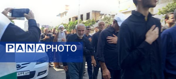 عزاداری شهادت ثامن‌الحجج(ع) در جویبار