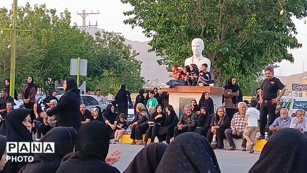 حرکت کاروان نمادین عاشورایی  فرخشهر