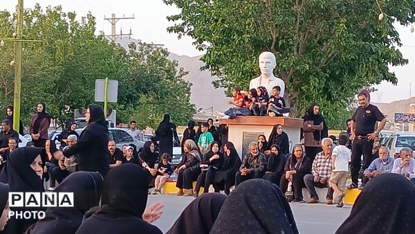 حرکت کاروان نمادین عاشورایی  فرخشهر