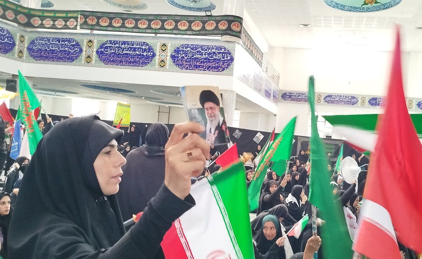 اجتماع بزرگ زینبیون در لردگان 