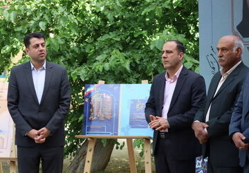 آئین پاسداشت زبان فارسی ، افتتاح دیوارنگاره های هنرستان ها و رونمایی از کتاب برترین ها