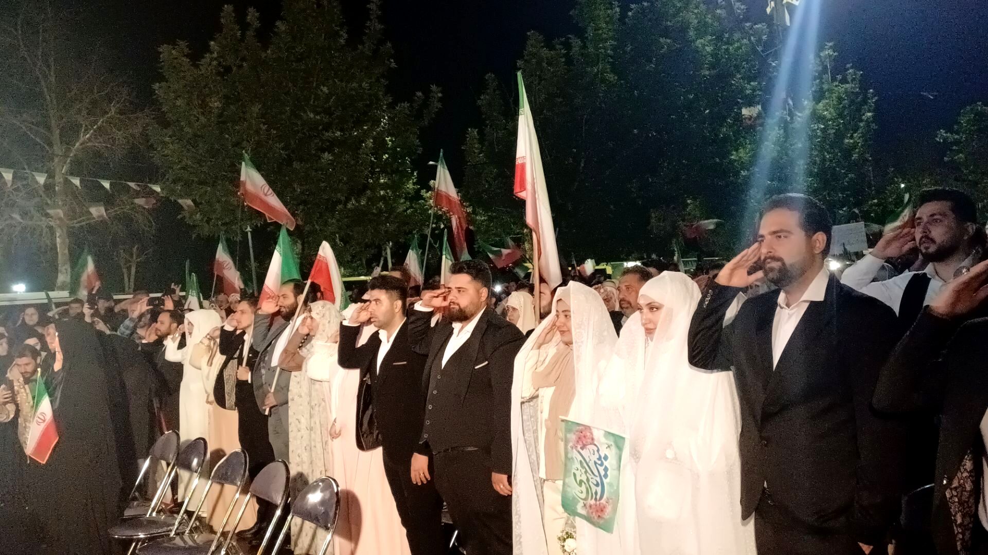 پیمان عشق ۵۰ زوج ایثارگر البرزی زیر پرچم ولایت 
