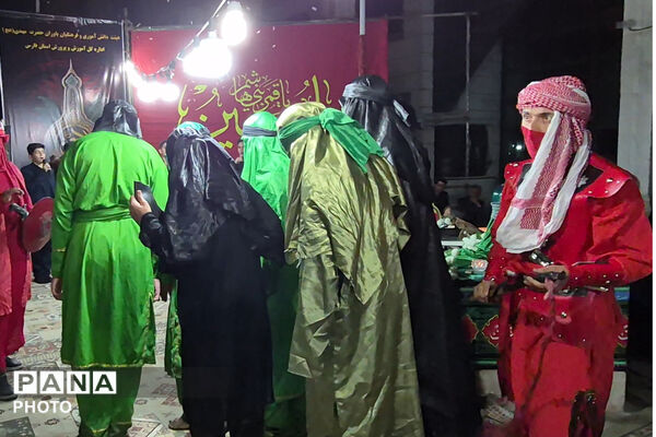 هیئت دانش‌آموزی در سوگ محرم