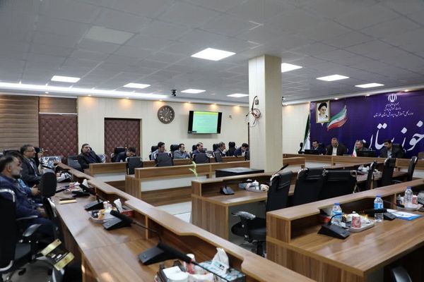 نشست بررسی وضعیت پروژه مهر در خوزستان