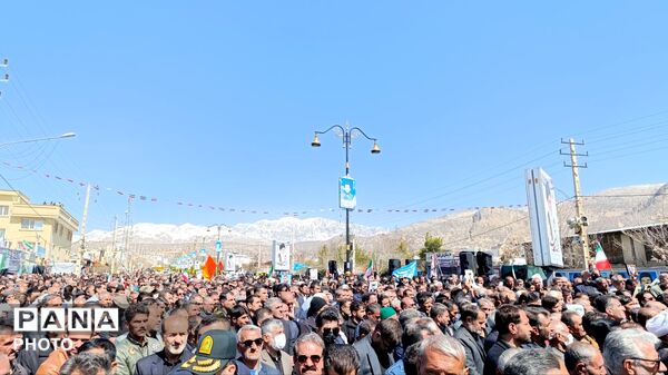 شهر یاسوج در سوگ دو شهید والامقام