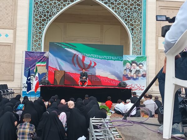 بزرگداشت شهدای خدمت در دانشگاه فردوسی مشهد
