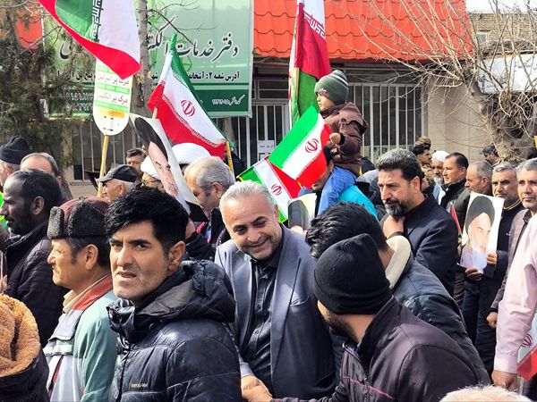 راهپیمایی۲۲ بهمن  شهرستان مانه 