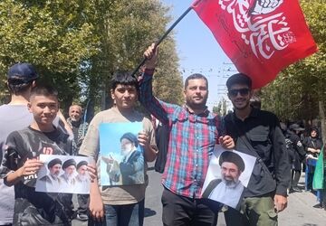 پیاده روی جاماندگان اربعین شهرستان ملارد