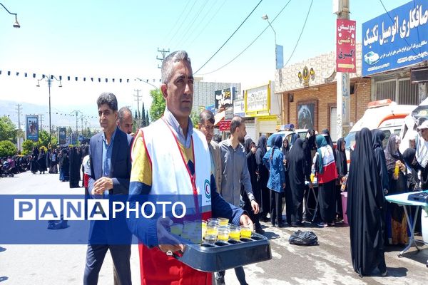 برگزاری مراسم عزاداری شهدای راه خدمت در یاسوج