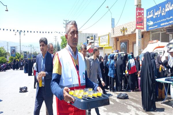 برگزاری مراسم عزاداری شهدای راه خدمت در یاسوج