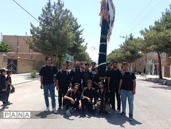 مراسم شب عاشورا و یادواره شهدای جنگ رمضان در فرهادگرد