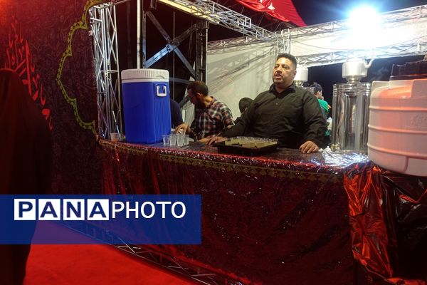 مراسم عزاداری شهادت کریم اهل بیت (ع)در کشتی سفینة  النجاة 