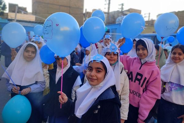 پویش نگهبان آب درمدرسه شهیدمعظم شهر قدس