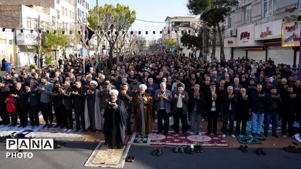 اقامه نماز عید فطر در فردیس