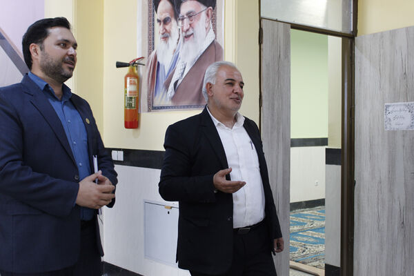 مانور بازگشایی مدارس در شهرستان گرمه 