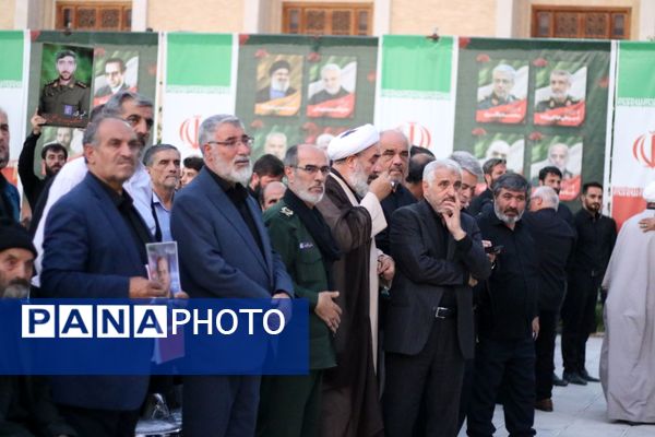 مراسم اربعین شهدای اقتدار آذربایجان شرقی 