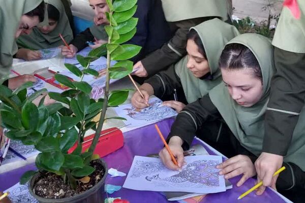 ایستگاه نشاط برای دانش‌آموزان بهارستانی