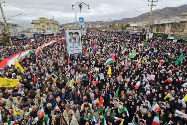 راهپیمایی روز قدس در یاسوج