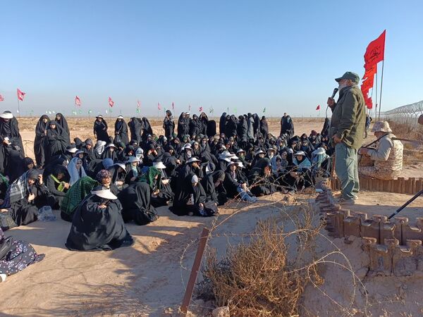 سفر دانش‌آموزان دختر ناحیه۶ مشهد به راهیان نور