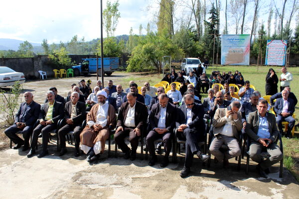 آیین کلنگ زنی طرح اولیا در روستای لدار بندپی شرقی