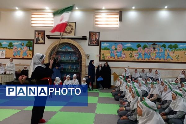 افتتاح سالن ورزشی شهید مصطفی صدرزاده در دبستان شاهد فاطمه‌الزهرا(س) 