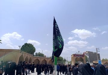 آیین عزاداری اربعین حسینی در امامزاده سلطان ابراهیم (ع) شهر کهنه