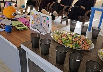 مدرسه حضرت فاطمه (س) در مدار هفته جهانی فضا