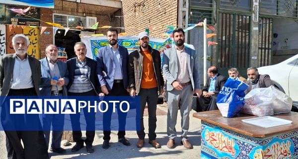 برپایی موکب به‌مناسبت عید نیمه شعبان