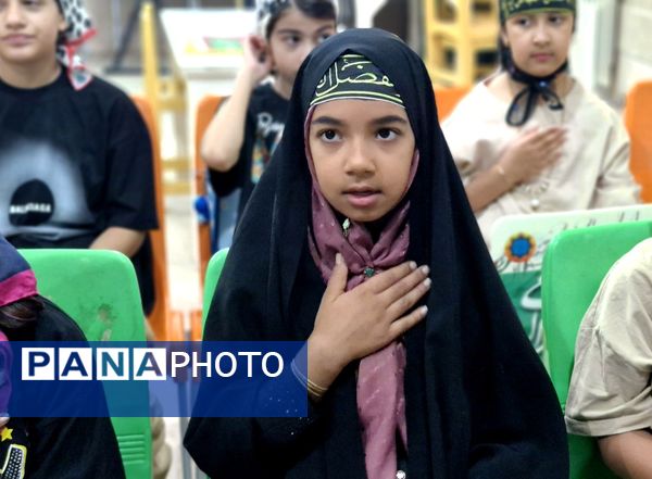 گردهمایی کودکان عاشورایی در گلوگاه 