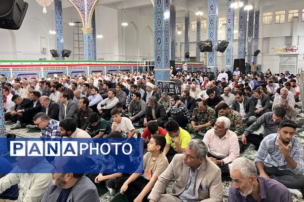 نمازجمعه و راهپیمایی در اسلام آباد غرب