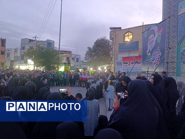 تجمع باشکوه مردم آشخانه در محکومیت اسرائیل و ترور شهید سیدحسن نصرالله 