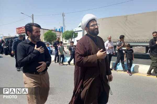 دسته عزاداری شهادت امام حسن عسکری(ع) در شهرک آبشناسان