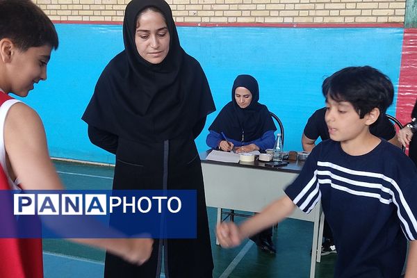 برگزاری مسابقات هفت سنگ ویژه دانش‌آموزان مقطع ابتدایی مدارس کهریزک